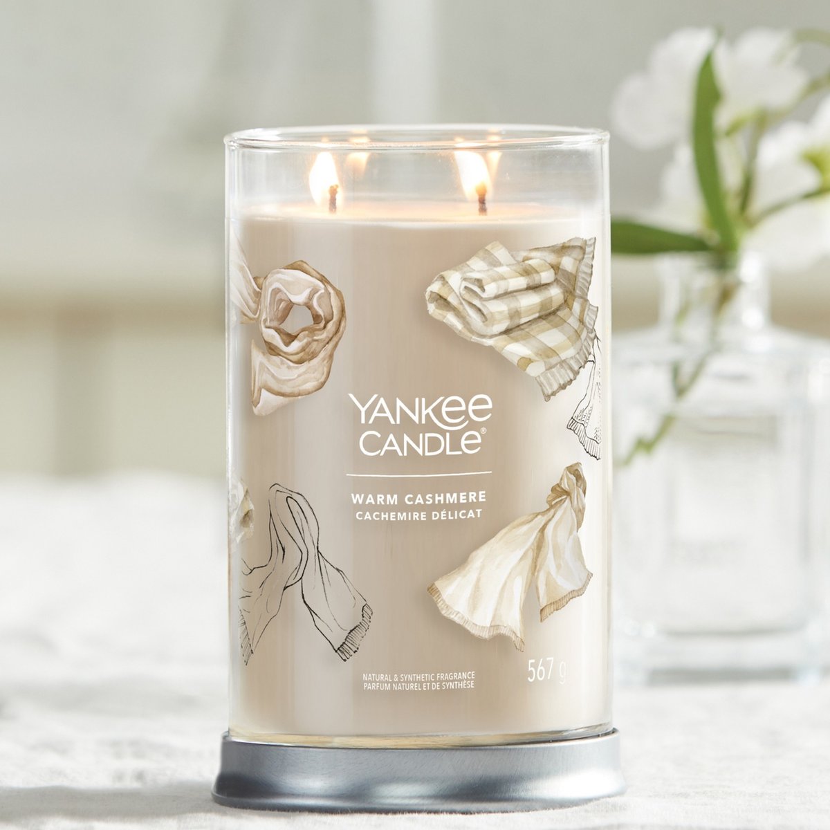 YC | Signature Large Jar | Warm Cashmere