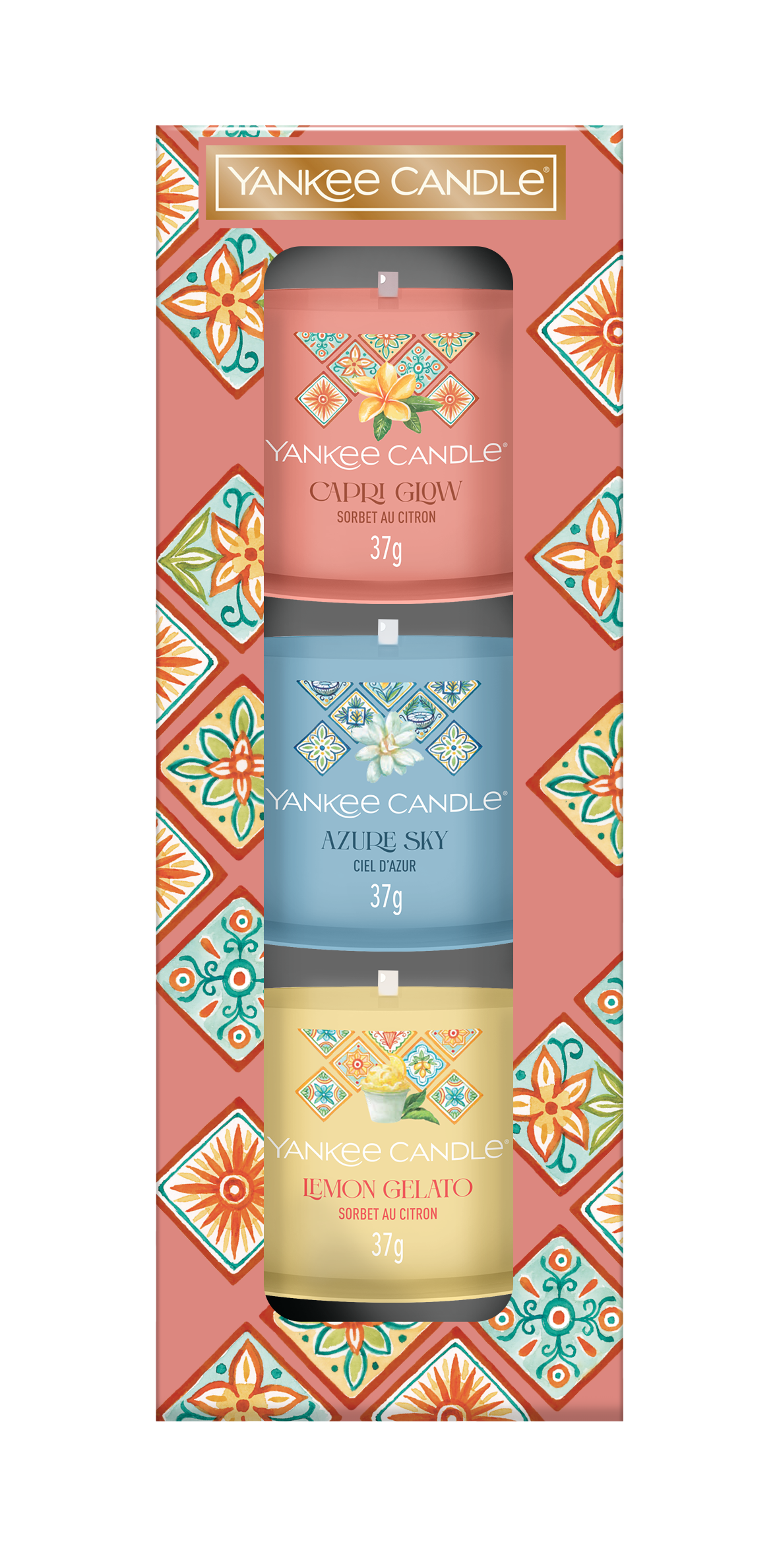 Giftset Hello Italy – 3 Votive