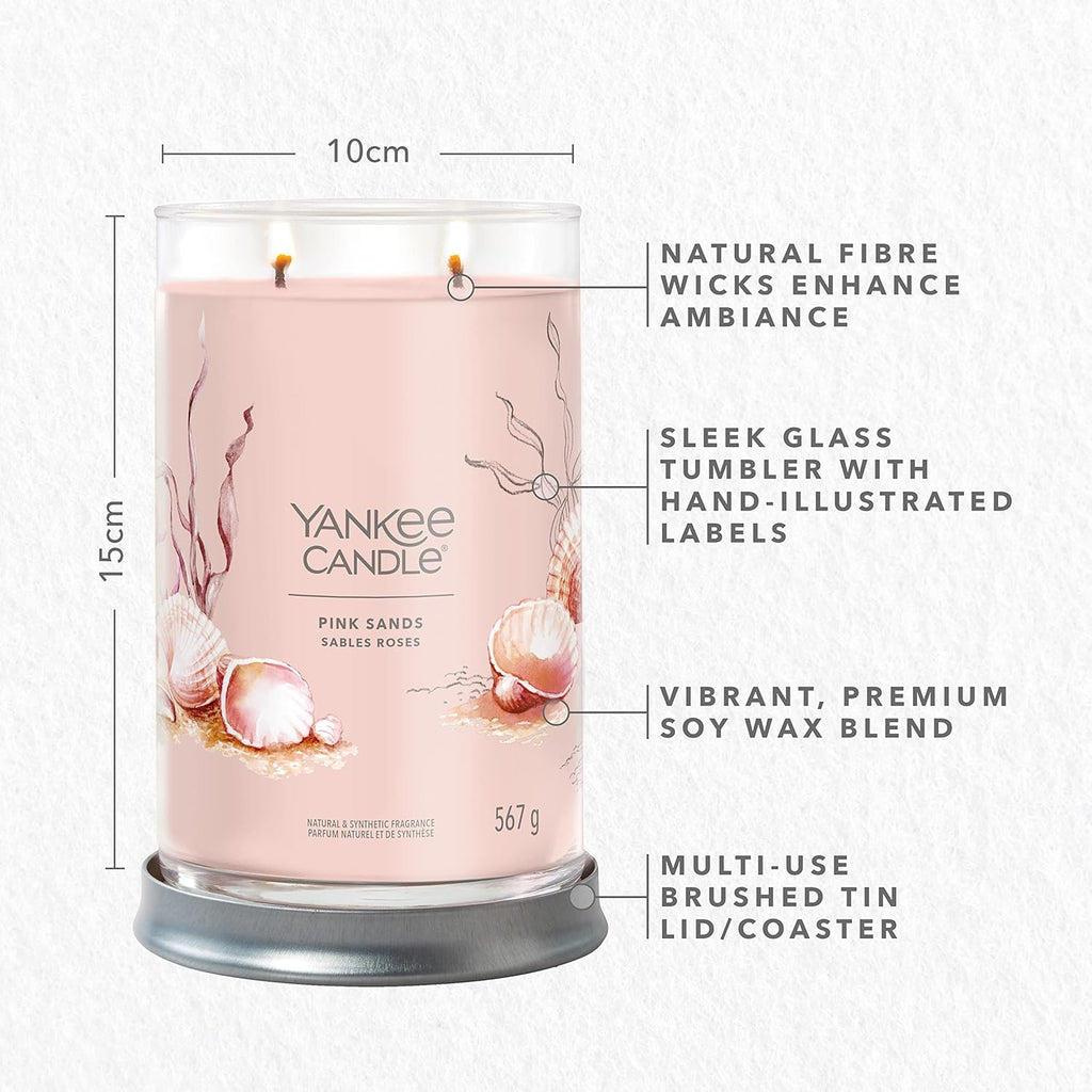 YC | Signature Large Jar | Pink Sands