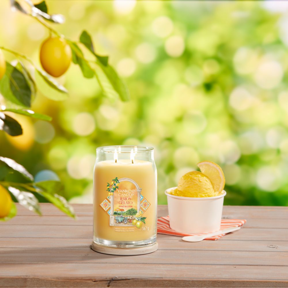 YC | Signature Large Jar | Lemon Gelato