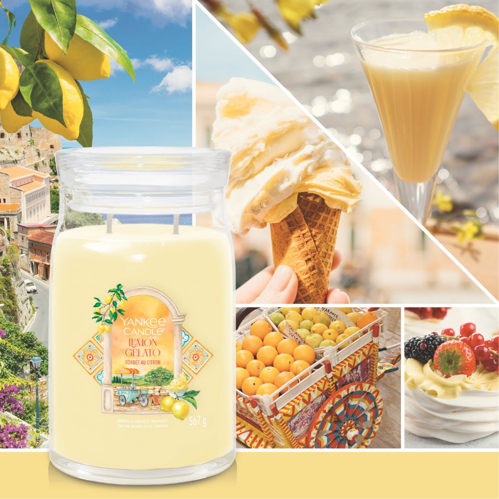 YC | Signature Large Jar | Lemon Gelato