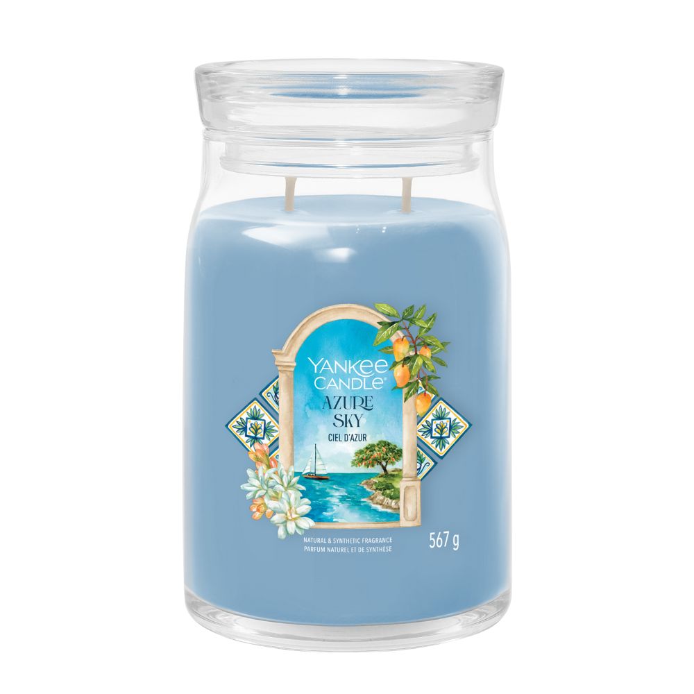 YC | Signature Large Jar | Azure Sky